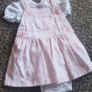 Pink overall